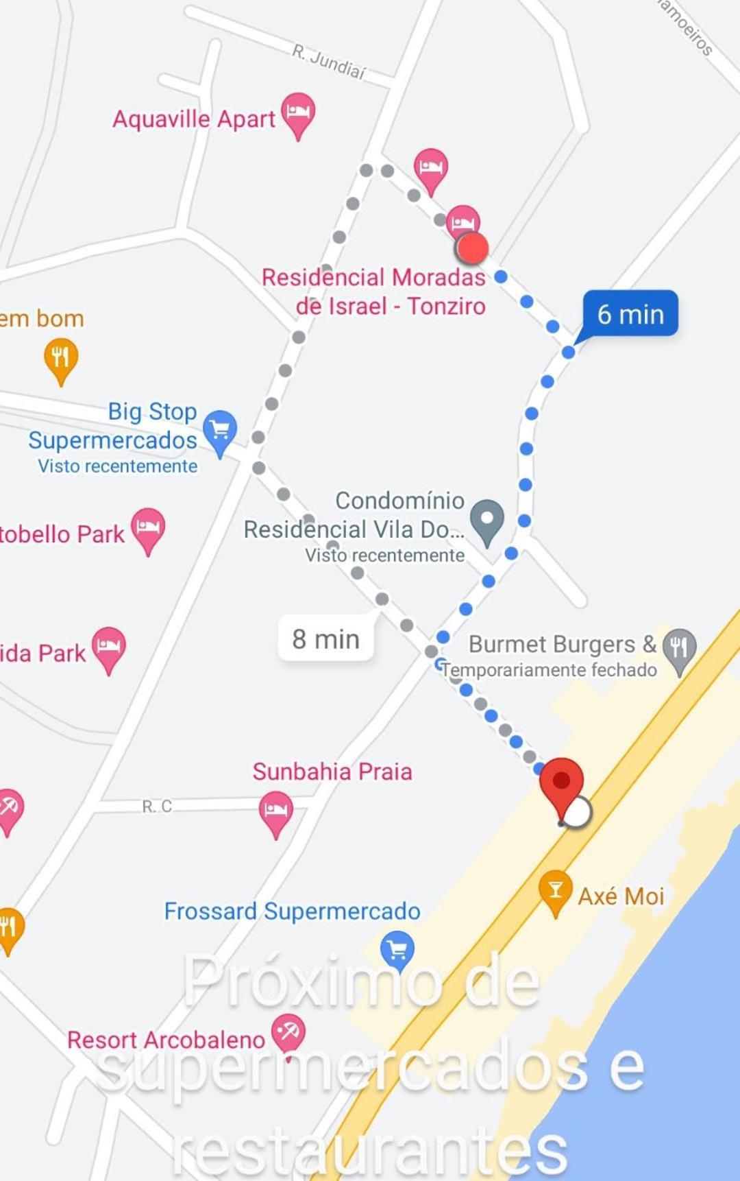 Casa Praia De Taperapuan Em Porto Porto Seguro Eksteriør billede